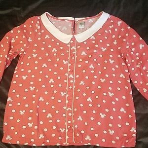 Disney x LC Lauren Conrad peter pan collar blouse